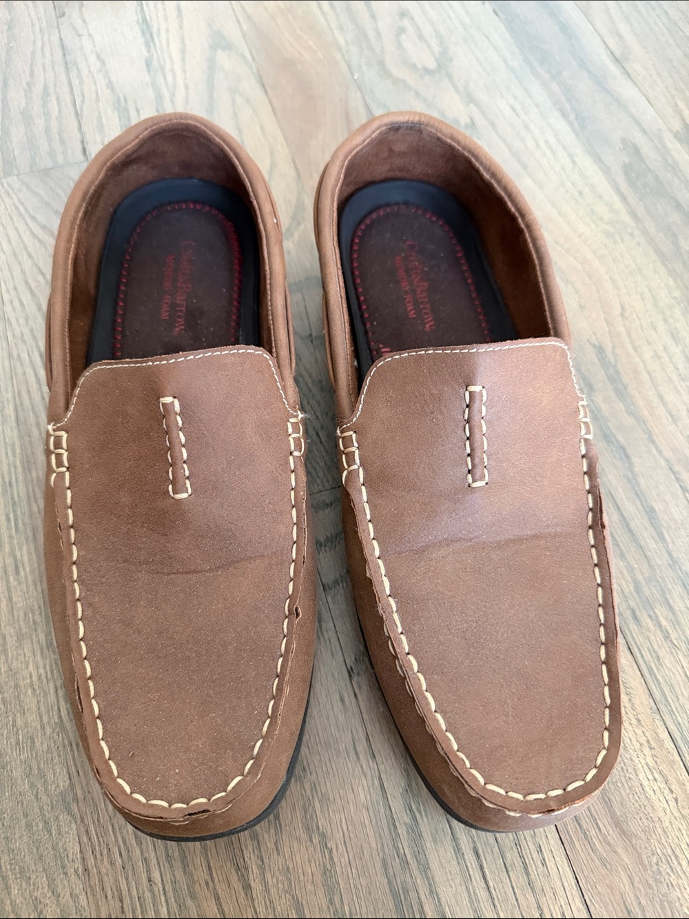 croft & barrow Tan Slip-On Loafers for Men